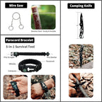 RHINO RESCUE Survival First Aid Kit, HSA/FSA Eligible, Emergency Kit Molle Pouch IFAK Medical Kit for Vehicles Car Camping Backpacking Hiking Hunting