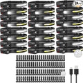 Bud K 24pack Headlamp Rechargeable, 1000 Lumen Headlamps for Adults, 230 Angles Wide Beam Headlamp & Spotlight, 6 Modes, Lightweight Head Lamps for Camping Running Cycling (24)