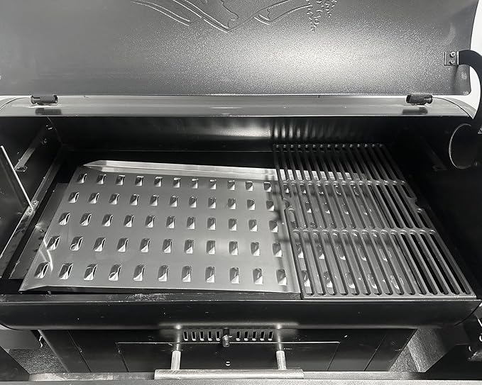 Drip Tray Heat Baffle Replacement for Camp Chef 36 Series Pellet Grills, SmokePro LUX 36, SGX 36, PG36SGX-1, Woodwind WiFi 36, BAC-006 Drip Pan Heat Baffle for Traeger 34 Series Grills