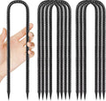 Rebar Stakes 12 Inch Black 8pcs