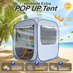 Alvantor SUV Tailgate Tent, Instant Pop Up Car Tent Creates Extra Living Space, UV Protection, Quick Setup in Seconds for Family, Road Trips, Tailgating, Beach, Outdoor Camping