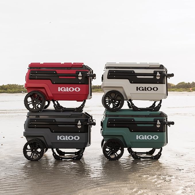 Igloo Trailmate Journey 70Qt Wheeled Cooler | Insulated Hard Shell Ice Chest