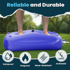 Large Capacity Water Storage Bladder Containers, Bladder Tank for Drought Resistance, Fire Prevention, Emergency Water, Agricultural Irrigation Outdoor (240L/63Gal, Blue)