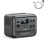 BLUETTI Elite 100 V2 Portable Power Station and Solar Cable, 1024Wh LFP Battery Backup w/ 4 1800W AC Ports (3600W Surge), 35% Smaller, Fast Charge and UPS Solar Generator for Camping, Road Trip