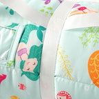 Bunnikins & Clover Toddler Nap Mat with Removable Pillow, Nap Mats for Preschool, Easy Clean Toddler Nap Pad for Kindergarten, Kids Sleeping Bag for Travel Camping