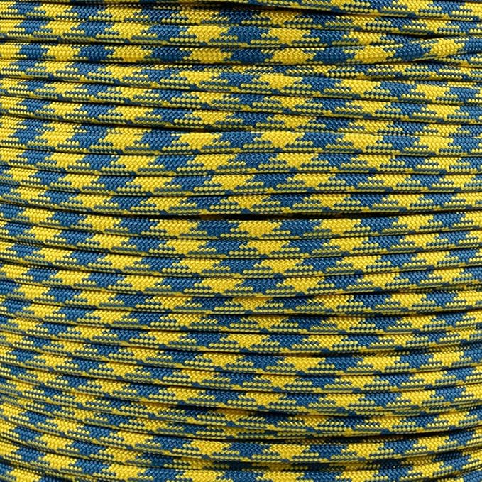 Paracord Planet 550 Paracord – 200+ Colors – Hanks from 10-100 Feet and Spools of 1000 Feet – Great Multi-Use Cord!