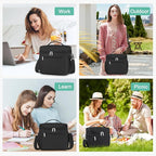 DALINDA Lunch Bag Cooler Bag Lunch Box for Women Men, Insulated Leak Proof LunchBox Lightweight for Picnic,Grocery,Beach,Camping,Travel,Work