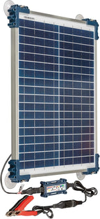 Optimate Solar Duo 20W Travel kit, TM522-D2TK, 6-Step 12V / 12.8V 1.6A Weatherproof Solar Battery Saving Charger & maintainer
