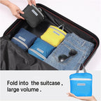 35L Foldable Waterproof Backpack For Outdoor Sports Travel Inside Wet Clothes Compartment Packable For Multiple