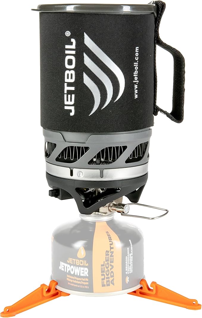 Jetboil MicroMo Lightweight Precision Camping and Backpacking Stove Cooking System with Adjustable Heat Control