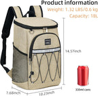 Backpack Cooler Backpack 26 Cans Insulated Leak Proof for Women Men Beach Camping Picnic Fishing Hiking Lunch Backpack Waterproof Cooler