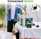 Cordless Water Pump with 1H Runtime Battery & Hose, 1100GPH Brushless Small Submersible Utility Pump for Rain Barrel Pool Hot Tub Drain, Garden Irrigation, Flooded Basement Boat Emergency