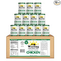 Werling & Sons Canned Chicken 14.5 Oz– Fully Cooked, Ready to Eat | Premium Quality, Recipe-Ready Canned Meat | 5-Year Shelf Life | Pantry Staple for Camping, Survival & Emergency Use | Made in USA | Pack of 12
