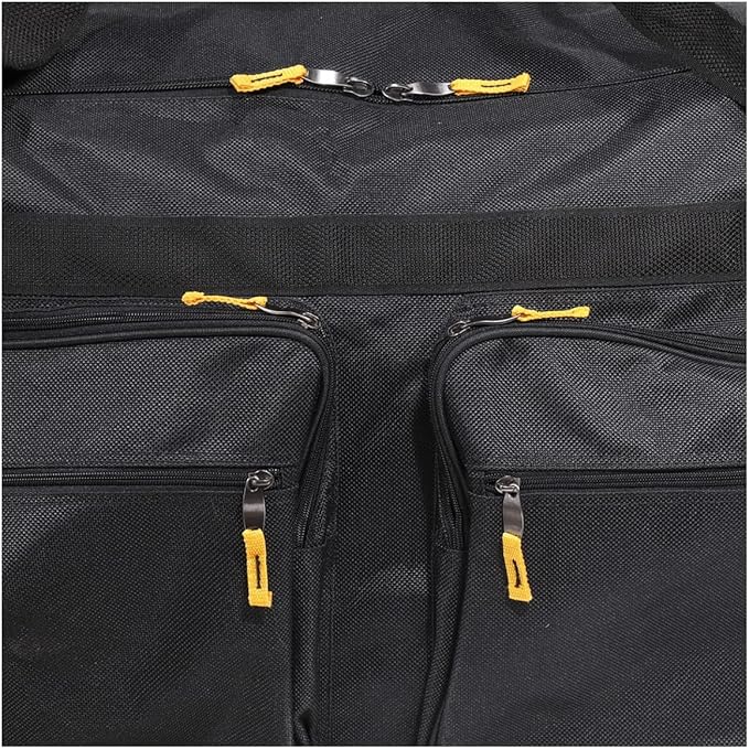 Camp 1800 Denier Heavy Duty Soft Trunk With Shoulder Straps Great For Kids Going to Sleep Away Camp