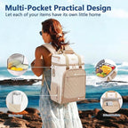 Backpack Coolers Insulated Leak Proof for Women Men, 35 Cans Large Capacity Waterproof Cooler Backpack, Soft Portable Cooler Bag for Beach Travel Camping Picnic Work
