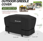Porch Shield 36 inch Griddle Cover for Blackstone, Waterproof and Fade Resistant 600D Gas Grill Cover Fits for Blackstone 36" Griddle Cooking Station, Camp Chef and Most 4 Burner Flap Top Grill