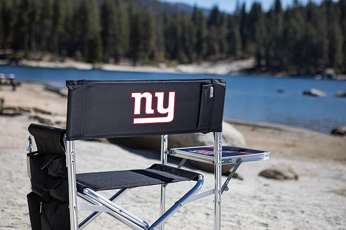 Picnic TIME NFL Unisex-Adult NFL Sports Chair with Side Table, Beach Chair, Camp Chair for Adults