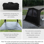 4-6 Person Inflatable Camping Tent Tarp Sun Shelter Blow Up Tent Easy Setup Waterproof Portable Air Canopy House Gazebos for Camping Backpacking Hiking Picnics Fishing