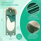 70" 4.2lbs Dinosaur Thickened Kids Nap Mat for Preschool, Daycare,Kindergarten,Soft Washable for Boys and Girls, 2-in-1 Stuffed Animals Sleeping Bag and Pillow, Sleep Sack for Toddlers