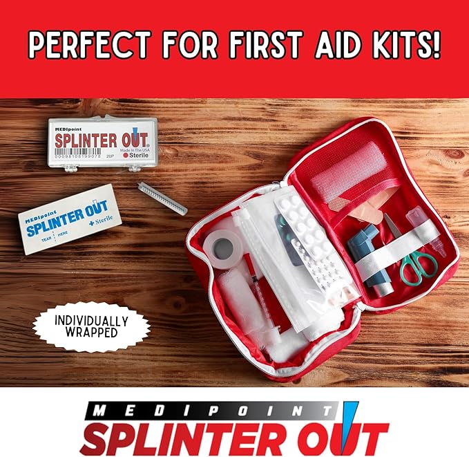 Medi-First Medipoint Splinter Out Remover, 10 Count (Pack of 5)