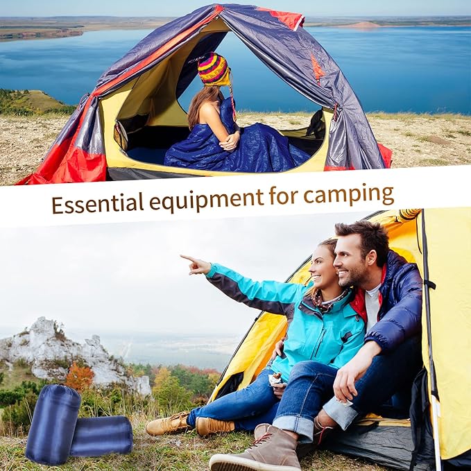 Macarrie 4 Pcs Bulk Sleeping Bags for Homeless Donation Shelter Adults 0 Degree Waterproof Backpack Bags with Compression Sack for Cold Weather Emergency Hiking Camping Warm