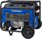 Westinghouse 6500 Watt Dual Fuel Home Backup Portable Generator, Transfer Switch Ready 30A Outlet, RV Ready 30A Outlet, CO Sensor