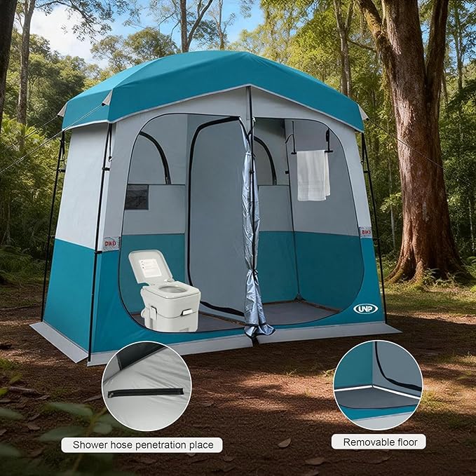 Shower Tent, Outdoor Camping Privacy Shelter-Dressing Changing Room-Portable Toilet Tent for Hiking Sun Shelter Picnic Fishing