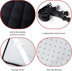 Quilted Foam Mattress Topper Pad, Non-Slip Super Soft Comfortable 75"x30", Cool Sleeping Pad for Camp Cot/RV Bunk/Narrow Twin Beds