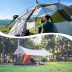 0.47IN Tent Pole Clips [30PCS] - C-Shaped Clamp Use for Camping & Awning Tent & Canopies Poles - [POM Plastic] Tent Pole Attachment Clips Webbing Strap Clamp