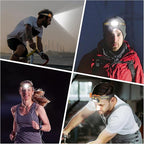 EverBrite 300 Lumens Headlamp with Red/Green/White Light Modes, Tail Light, Adjustable Headband - For Trail Running, Camping, Hiking