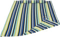 SUNCREAT Outdoor Double Hammock Pad, Soft Comfortable Polyester Pad, Green Stripes