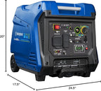 Westinghouse 5000 Peak Watt Super Quiet Dual Fuel Portable Inverter Generator, Wheel & Handle Kit, Gas & Propane Powered, RV Ready, CO Sensor, Parallel Capable