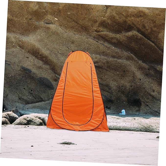 Mipcase Outdoor Camping Tent Heat Retaining Space Quick-Open Changing Portable Inflatable Tent for Beach Fishing Easy to Carry