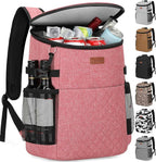 Soft Cooler Backpack 30 Cans/45 Cans, Backpack Coolers Insulated Leak Proof Thermal Lunch Backpack for Men Work Small Cooler Bag Beach Travel Picnic Drink Beverage Beer