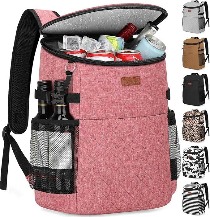 Soft Cooler Backpack 30 Cans/45 Cans, Backpack Coolers Insulated Leak Proof Thermal Lunch Backpack for Men Work Small Cooler Bag Beach Travel Picnic Drink Beverage Beer