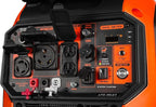 WEN 6800-Watt Dual Fuel RV-Ready Electric Start Portable Inverter Generator with Fuel Shut Off and CO Watchdog for Electric Vehicle Backup (DF680iX)