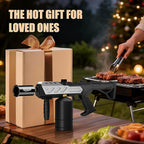 Powerful Propane Torch, Blow Torch with Adjustable Flame, Flamethrower Kitchen Torch Burner Gas Welding Kits for Grill, BBQ, Searing Steak, Camping & Charcoal Torch Lighter(Tank Not Included)
