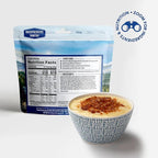 Backpacker's Pantry Creme Brulee - Freeze Dried Backpacking & Camping Food - Emergency Food - 12 Grams of Protein, Vegetarian, Gluten-Free - 6 Count