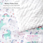 Bunnikins & Clover Toddler Nap Mat with Removable Pillow, Nap Mats for Preschool, Easy Clean Toddler Nap Pad for Kindergarten, Kids Sleeping Bag for Travel Camping