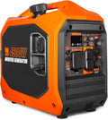 WEN 4500-Watt Inverter Generator, RV-Ready, Quiet, Portable, and Lightweight with Fuel Shut Off and CO Watchdog (56432iX)
