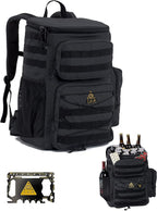 Cooler Backpack, Tactical, Insulated. Heavy Duty, Extra Large, Leak Proof for Hiking, Camping, Beach. Bonus, Credit Card Multi Tool Included