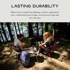 Nemo Equipment Moonlander Dual-Height Camp Table - Fog - One Size