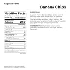 Augason Farms Sweetened Banana Chips Emergency Food Supply, 31 Servings, 10 Year Shelf Life, Great for Cooking, Baking, and Snacks - Dehydrated Meals, Survival Food Camping Essentials Can