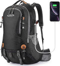 G4Free 50L Hiking Backpack Waterproof Daypack Outdoor Camping Climbing Backpack with Rain Cover for Men Women