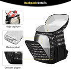 Tropical Pineapples Fruits Cooler Backpack Insulated Leak Proof Beach Cooler Bag Soft Lunch Picnic Hiking Camping Backpack Cooler