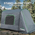 SUV Tent, Rectangle Car Tent for Family, Waterproof & Windproof for Car Camping, Large Camping Tents with Storage Bag, SUV, Van, Jeep
