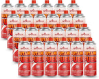 Butane Fuel Canister, 8oz (227g) Butane Refill with TSR Safety Valve, for Camping Stoves, Kitchen Torch, BBQ, 24 PCS