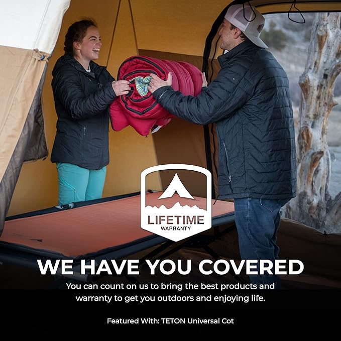 Teton Inflatable Sleeping Pad, Sleeping Mat for Camping, Backpacking, Hiking