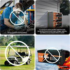12V 400Ah LiFePO4 Lithium Battery with 200A BMS 5120Wh, Up to 15000 Deep Cycle LiFePO4 Battery Perfect for RV, Solar, Marine, Camping, Off-Grid, Home Energy Storage