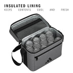 adidas Cooler for Drinks, Cans & Food – Soft Insulated Portable Bag